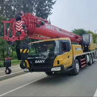 Grue sur camion d'occasion Sany STC250H de 25 tonnes, grue mobile hydraulique Sany STC250H, engin de construction pour la construction