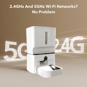 Machine à caresser laser + chargeur automatique pour animaux de compagnie avec caméra à 360 ° de grande capacité de 7L. Diffusion à distance en direct et vision nocturne. - Product Image 3