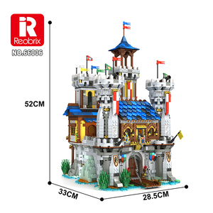 Reobrix 66006 MOC Serie <span class=keywords><strong>Castillo</strong></span> Retro, Juguete de Construcción Electrónico a Escala 1:8, Bloques de Construcción para Mayores de 14 Años, Regalo - Product Image 3