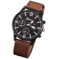 Montre à quartz de style sportif et élégant, avec accessoires en cuir, affichage multi-fuseaux horaires et échelle mixte, pour le commerce international.