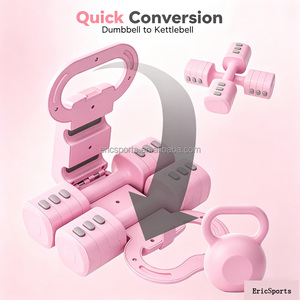 Quickly Removable Adjustable <strong>Weight</strong> 2kg-5kg Gym Women's <strong>5</strong> <strong>kg</strong> Dumbbell Set - Product Image 6