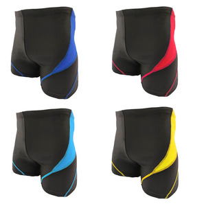 Traje de baño de color en bloques para hombre, de secado rápido, talla grande, para natación y deportes acuáticos - Product Image 1