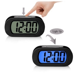 KH-CL010 Bàn Đèn Nền Không Thể Phá Vỡ Silicon Snooze Điện Tử Kỹ Thuật Số Đồng Hồ Báo Thức Với Thêm Màn Hình LCD Lớn - Product Image 2