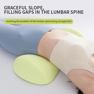 Ergonomic Multifunctional Memory Foam Knitted Leg &amp; Knee Lumbar <strong>Support</strong> Pillow <strong>for</strong> Lower <strong>Back</strong> Pain Relief <strong>Bed</strong> Use - Product Image 3