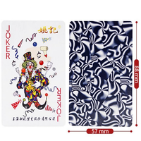 Cartes de poker en gros Yaoji – Jeu de cartes standard en papier durable à âme bleue pour cadeaux et divertissement