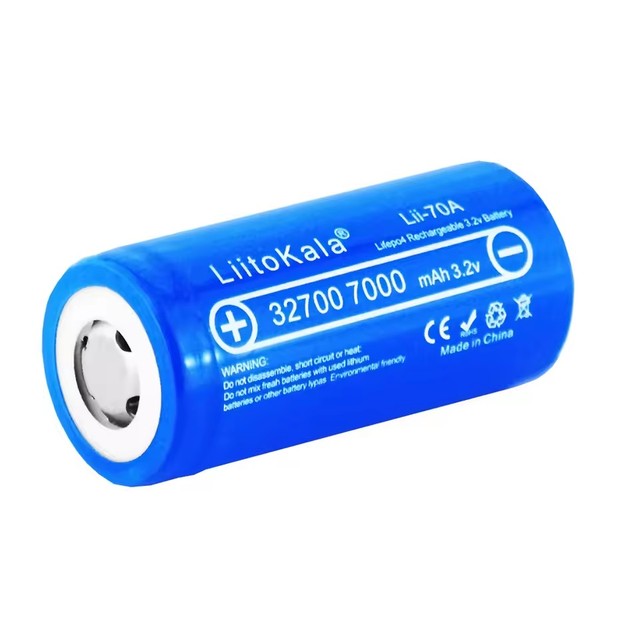 LiitoKala 3.2V 32700 7000mAh 6500mAh LiFePO4 Battery 35A Continuous Discharge Maximum 55A High Power Battery