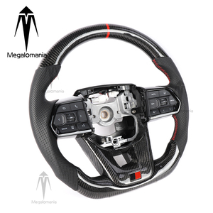 Volant sport durable en cuir et fibre de carbone pour Land Cruiser Prado LC300 LC200 LC70 FJ70 FJ200 GR LC150 120 150 200 LC7 - Product Image 5