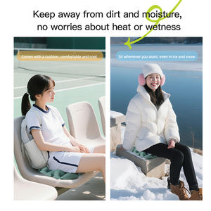 Portable Foldable <strong>Air</strong> Seat <strong>Cushion</strong> for Office Wheelchair Car Truck Driver Square Inflatable Chair <strong>Cushion</strong> for Outdoor Use - Product Image 4