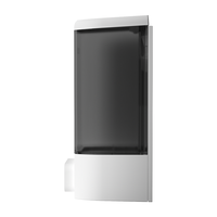 Heaidea CD-1022 ABS Modern 1000ml Dispenser Sabun Cair Manual yang Dipasang di Dinding untuk Hotel, Rumah Sakit, Kantor, Kamar Mandi, dan Penggunaan di Rumah