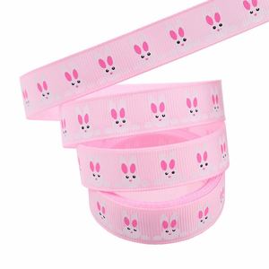 Holiday Exclusive Playful 1.6cm 10/50 Yards <b>Easter</b> Bunny Polyester <b>Ribbon</b> for <b>Easter</b> Basket Decor Party Favors - Product Image 4