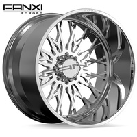 Jantes forgées en aluminium de qualité aérospatiale 20x10 18x19 22x10 22x12 24x14 26x14 26x16 Polies 8x180 8x170 6x139.7 pour Ford RAM