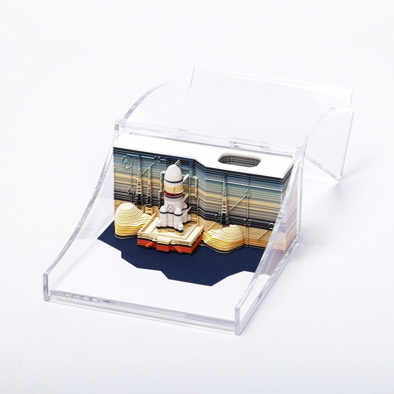Customized Handmade 3D Paper Desk Calendar