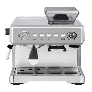 Hot Sale Professional italienischer Edelstahl 3 In 1 Espresso maschine mit Mühle