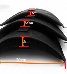 Hengda Factory bantalan bahu antilembap, spons 1CM 1.5CM 2cm dengan tali Velcro - Product Image 5
