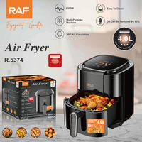 RAF R.5374 Air Fryer 4.0L 1200W 360 Sirkulasi Udara Multifungsi Mudah Dibersihkan Mengurangi Minyak hingga 80 Persen 220 240V 50 60Hz Steker VDE