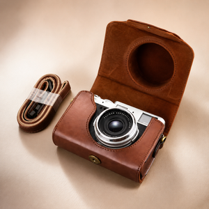 Nouvelle Housse de Protection 2026 en Cuir PU Imperméable et Antichoc pour Appareils Photo Fujifilm X100V X30 Nikon <span class=keywords><strong>J5</strong></span> Panasonic GF9 LX100 - Product Image 1