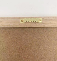 Panneau de lettres en feutre de 12x16 pouces avec cadre en bois pour décoration murale, vente en gros