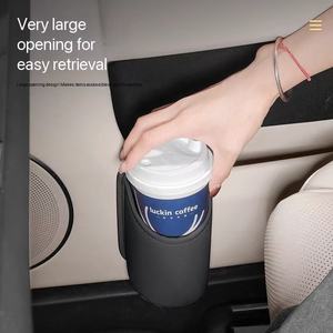 Accessoires intérieurs de <span class=keywords><strong>voiture</strong></span> 2025, organisateur de rangement universel en cuir pour <span class=keywords><strong>voiture</strong></span>, porte-gobelet de luxe pour <span class=keywords><strong>voiture</strong></span> - Product Image 2