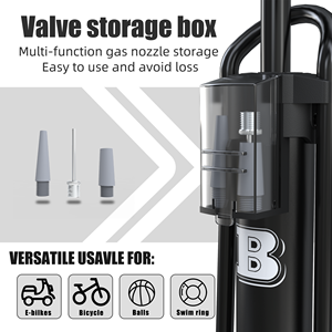 BAIMEI meilleure qualité accessoires vélo <span class=keywords><strong>pompe</strong></span> à air/aluminium mode Mini bande pompes à vélo/portable Cycle <span class=keywords><strong>pompe</strong></span> au sol pour pneus de vélo - Product Image 3