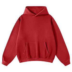 Y2K Vintage Heavy Fleece Streetwear Sweat à capuche surdimensionné Zipper-Up avec des fonctionnalités anti-rides et anti-rétrécissement pour la sérigraphie - Product Image 1
