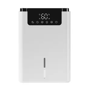 Dual Core Dehumidifier For Home Wardrobe Damp Air Dryer Moisture Remover For Bedroom 2L Portable Hotel Dehumidifier in House
