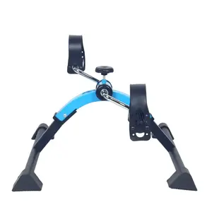 Bodybuilding portátil sob a mesa mini bicicleta de exercício pedal exercício stepper fisioterapia reabilitação máquina de fitness