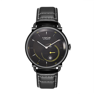 Montre automatique de luxe personnalisée OEM pour pilote, 43 mm, cuir véritable de haute qualité, montre mécanique pour homme - Product Image 1