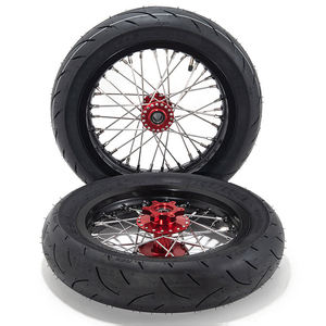 Ensemble de roues et pneus Supermoto 12 "pour Talaria Sting Support Services personnalisés - Product Image 2