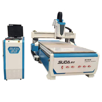 Routeur CNC haute performance Suda G3 1325 pour le travail du bois 3D / Machine de découpe du bois pour bois massif, MDF, aluminium, Alucobond