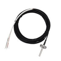 Sonda de resistencia térmica de platino con orificio, termopar montado en brida, sensor de temperatura semiconductor modelo 25 para aplicaciones eléctricas