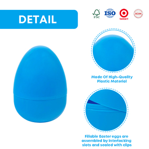 西利复活节派对装饰巨型塑料复活节彩蛋 - Product Image 4