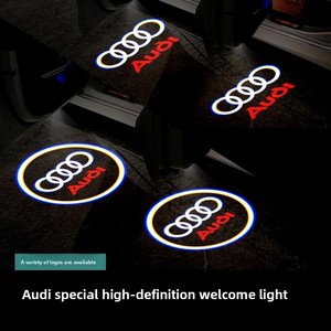 ไฟส่องโลโก้เลเซอร์ KEMAUTO 12V รุ่นใหม่ สำหรับประตูรถยนต์ <span class=keywords><strong>Audi</strong></span> A5/A4/A6/A7/A8/<span class=keywords><strong>Q5</strong></span>/Q7/Q8 ไฟ LED ต้อนรับ - Product Image 4