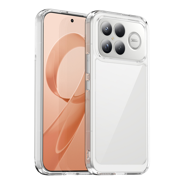 Transparent Case for Xiaomi Poco F8 Pro Case Anti-knock Silicone Colorful Cover Poco F8 Pro Case for Poco F8 Ultra Phone Case