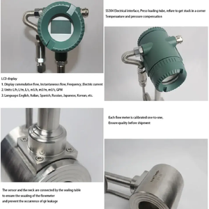 Pengukur aliran uap Digital LCD, Rs485 aliran Volume, Unit <span class=keywords><strong>Hart</strong></span>, pengukur aliran Gas, meteran terkompresi - Product Image 6