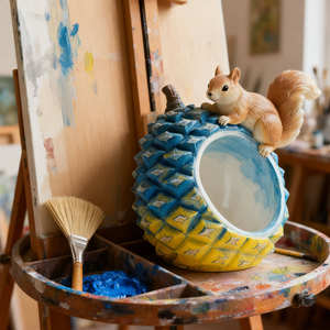 Moule en silicone pour bougie en forme d'écureuil, moule en silicone DIY pour animaux, <span class=keywords><strong>outil</strong></span> de décoration artisanal pour bougies et coupelles en gypse - Product Image 6