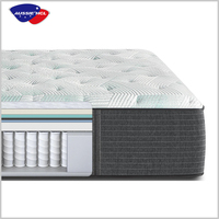 Großhandel Moderne Hotel-Kompressionsmassage-Matratze in Box Einzel-, Doppel-, Kingsize Gel-Taschenfederkern-Memoryschaum-Matratze