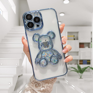 Completamente cerrado para IPhone 15 14 13 12 <span class=keywords><strong>11</strong></span> <span class=keywords><strong>Pro</strong></span> Funda para teléfono móvil Cubierta de parachoques de película de lente galvanizada - Product Image 5