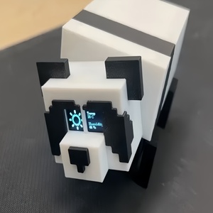 Pandabot Bộ Giáo dục <span class=keywords><strong>Robot</strong></span> bốn chân mã nguồn mở với giao diện điều khiển chính ESP8266 và giao diện đa phương thức (giọng nói cảm ứng WEB) - Product Image 2