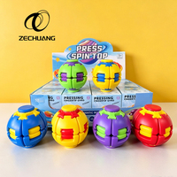 Tren Terbaru 2026 Mainan Klasik Lainnya Bola Fidget Plastik Cetak 3D Anti-Stres Pereda Stres Mainan Sensorik Fidget