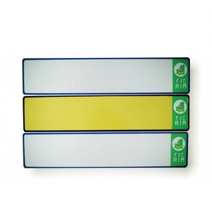 Plaques d'<span class=keywords><strong>immatriculation</strong></span> de voiture réfléchissantes européennes/allemandes - Product Image 3