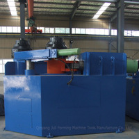 Machine de pliage hydraulique à trois rouleaux W24S - 500 personnalisée pour la fabrication de profilés métalliques
