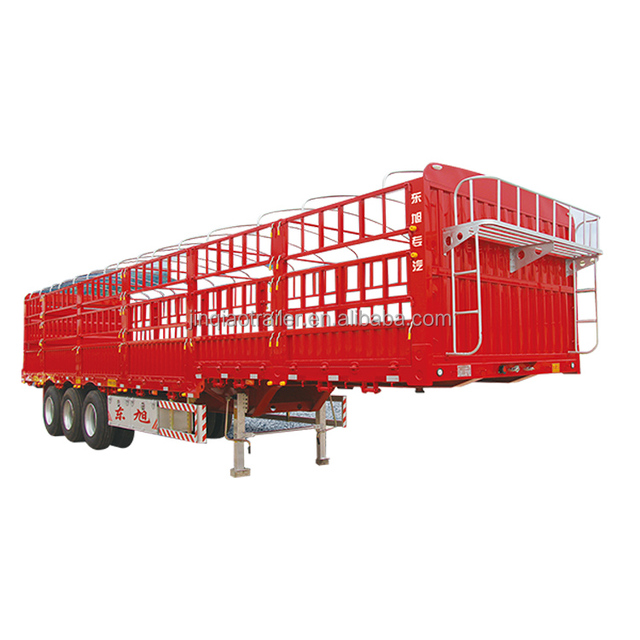 Hot Sale China Made Popular Product Livestock Poultry Transport Truck Semi Trailer