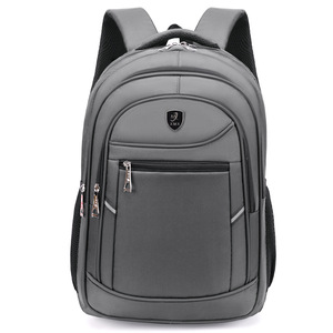 Men's <b>Backpack</b> Large Capacity 20-35L Business Travel Laptop Bag Solid Color <b>Black</b> Gray Blue - Product Image 5