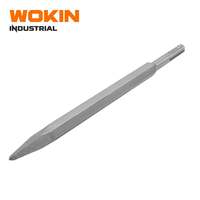 WOKIN 752801 Ciseau à pointe SDS-PLUS industriel de 250 mm avec finition sablée