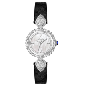 <span class=keywords><strong>Reloj</strong></span> de Cuarzo para Mujer Scottie 9609 con Correa de Cuero Elástica Impermeable y Hebilla, Caja de Regalo, a la Moda - Product Image 1