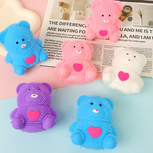 Furry Bear Squeezable Toy TPE Soft Stress Relief Unisex Fidget Toy - Product Image 2