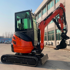 Mesin Excavator Mini Rumah Tangga Baru, Excavator Crawler 2 Ton, Mesin Kubota EURO 5 EPA, Excavator Crawler 2,5 Ton CE EPA - Product Image 6
