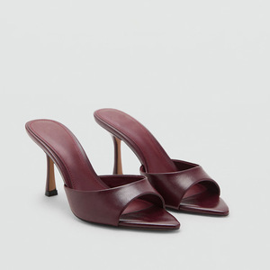 Nuove Scarpe Estive da <span class=keywords><strong>Donna</strong></span> 2025, Scarpe Muller alla Moda, <span class=keywords><strong>Sandali</strong></span> Sexy con Tacco Alto Sottile Marrone - Product Image 5