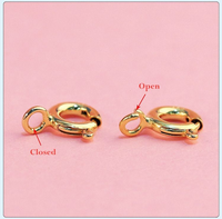 Bijoux en argent sterling, fermoir à ressort, boucle S925, vente en gros pour la fabrication d'accessoires de chaîne
