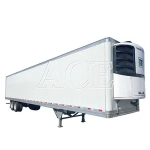 40ft 48 Foot 53ft 53 Foot 2 Assen 8 Wielen Geïsoleerde Bestelwagen Reefer Oplegger Truck